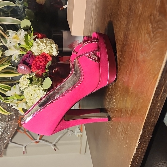 Just fab "clementine" size 6 heels - Picture 4 of 4